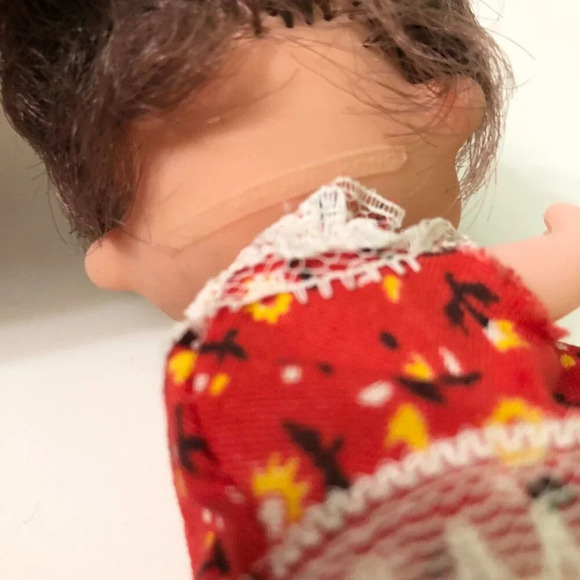 Vintage  Sweet Things Woozie Doll Brunette Freckles 4 Inch Tall Doll - Picture 10 of 16